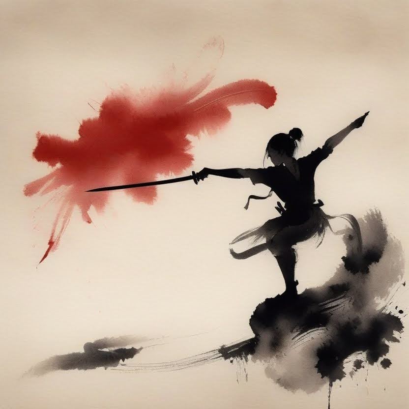 Generative AI wushu still 1