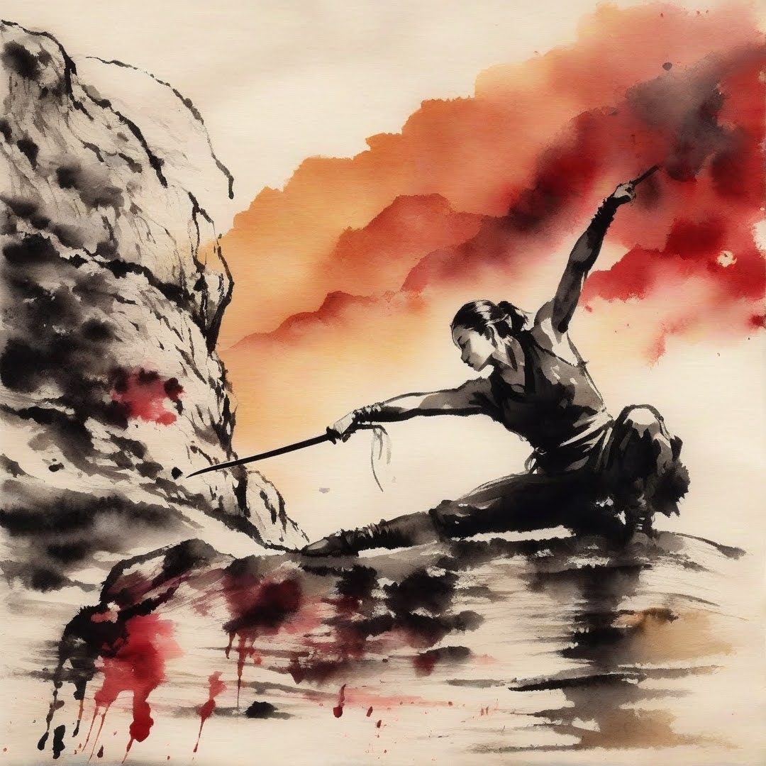 Generative AI wushu still 3