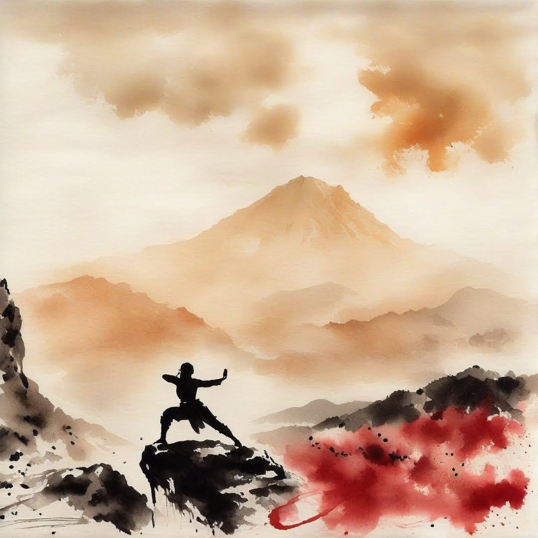 Generative AI wushu still 4