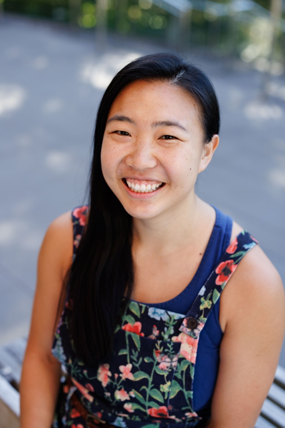 Portrait of Rebecca Chinn smiling